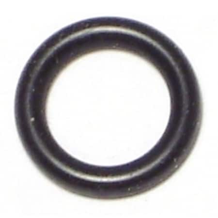 Midwest Fastener 10mm x 15mm x 2.5mm Rubber O-Rings 8PK 64888